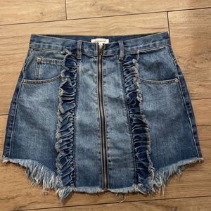 adorable skirt with ruffles